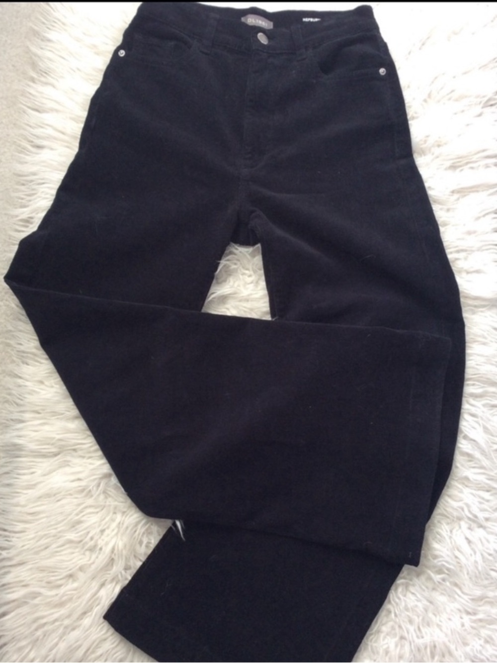 DL1961 Hepburn Wide Leg High Rise Corduroy - Picture 5 of 10